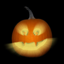 Backlight Pumpkin