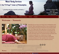 Mind Body Services (Yoga Studio Site)
