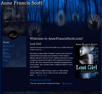 Anne Francis Scott, Author Site