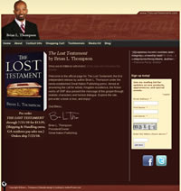 The Lost Testament - Author Website
